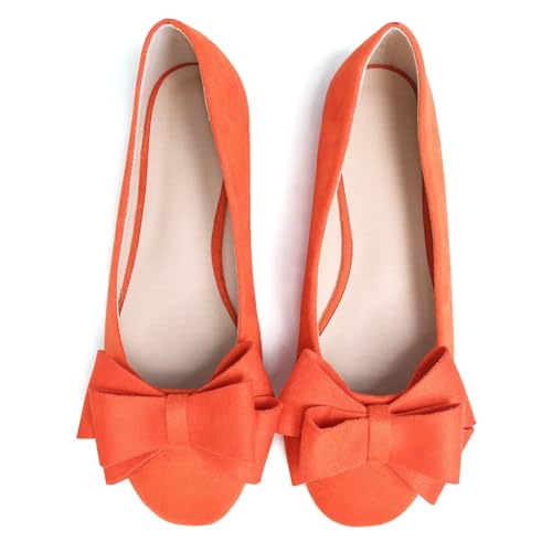 Image of TN TANGNEST Women Fashion Bowknot Flats Comfort Pointed Toe Dress Shoes