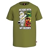 Druck auf Vorderseite LEGO Ninjago Jungen T-Shirt LWTaylor 123