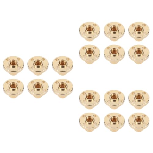 SOLUSTRE 18pcs Nut Trapezoidal Screw Nut for Printer Compatible Lead Screw Essential Printer Parts Accessories for Const