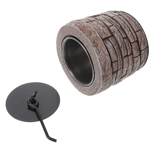 PRETYZOOM Mini Fogón de Portátil Asar Malvaviscos de Gas Uso Interior y Exterior Compacto y Actividades Familia y Decoración