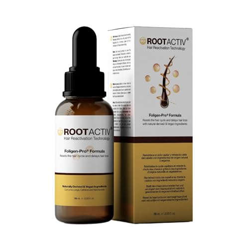 SC+ ROOTACTIV Sérum Capilar con Células Madre | Tratamiento Natural para Estimular el Crecimiento y Reducir la Caída del Cabello | Unisex | 75 ml