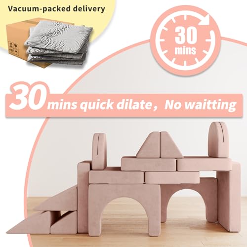 13pcsmodularkidsplaycouchkidscouchwithclimbingslope13in1toddlercouchforplayingcreativingsleepingindoorkidssofaforboysandgirlspink Urban Country Home Decor 13pcs modular kids play couch kids couch with climbing slope 13 in 1 toddler couch for playing creativing sleeping indoor kids sofa for boys and girls pink urban country home decor