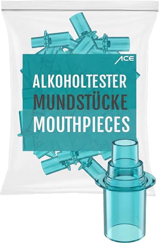 ACE Original-Mundstücke für Alkoholtester AF-33 One Neo UVM. - mit 500 Promilletester-Mundstücken - 500er Mundstück-Packung