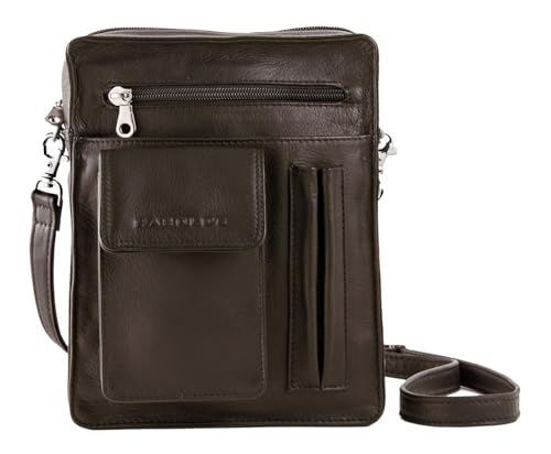 Sac bandoulière HAROLD'S Country marron en cuir de haute qualité et finitions
