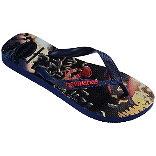 Chinelo Marinho/Marinho/Vermelho Heróis Dc Havaianas Adult Licenses n° 33/34