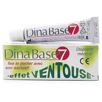DINABASE 7 Adhesivo Termoplástico para Dentaduras Postizas: Rebase Flexible para Hasta 7 Días de Adhesión