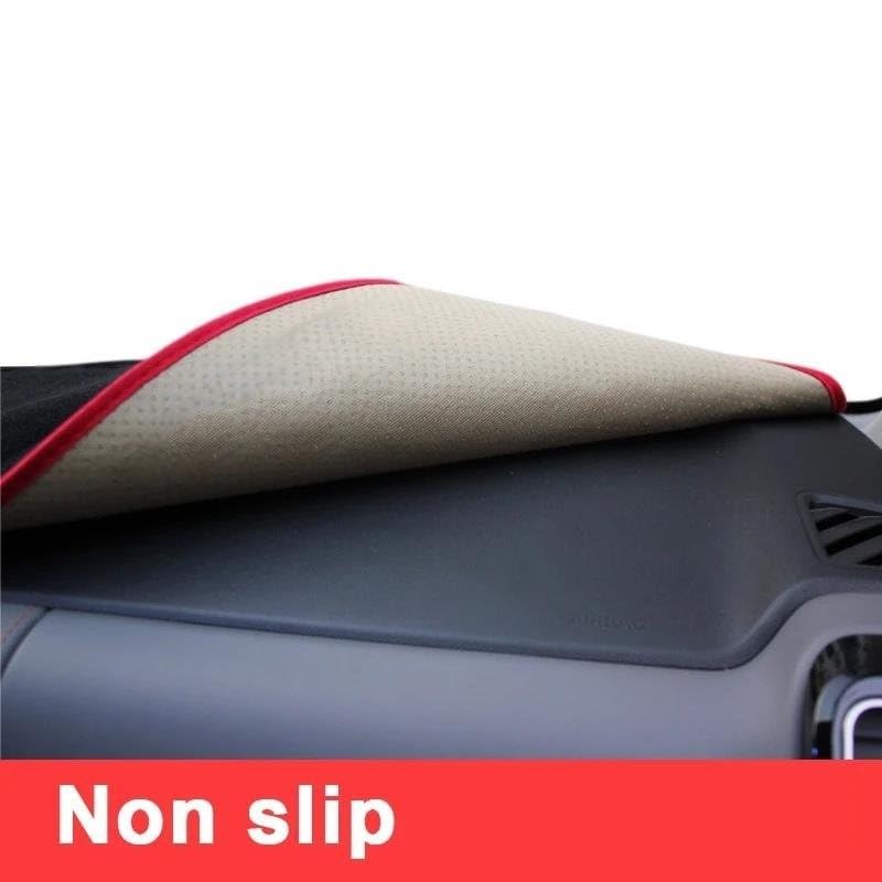 coperture cruscotto Interno per Citroen C5 per Aircross 2017 2018 2019 2020 Auto Cruscotto Coperture Zerbino Tenda da Sole Pad Strumento Pannello Tappeti(Black LHD)