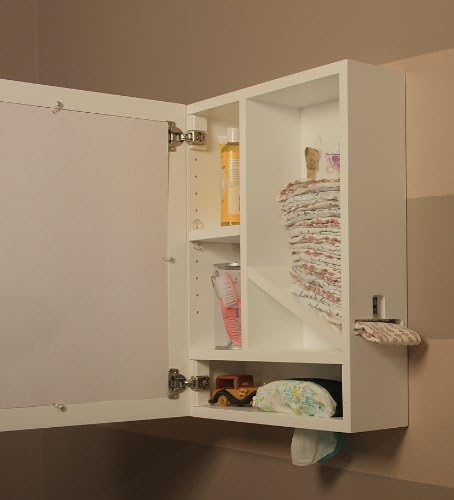 Windel (White) - Award Winning Incognito Diaper Cabinet. Offering Style, Innovation and Unparalleled Luxury