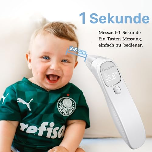 Thermomètre médical Berrcom auriculaire et frontal infrarouge
