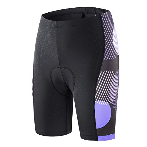 Image of Beroy Women's Triathlon Shorts with 3D Gel Padded, Cycling and Spinning Pants.