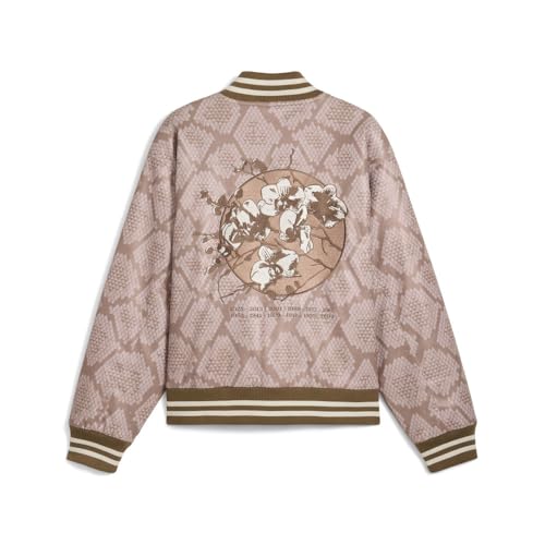 PUMA Mens Special Items Year Of The College Jacket Athletic Outerwear Casual - Beige - Size M2