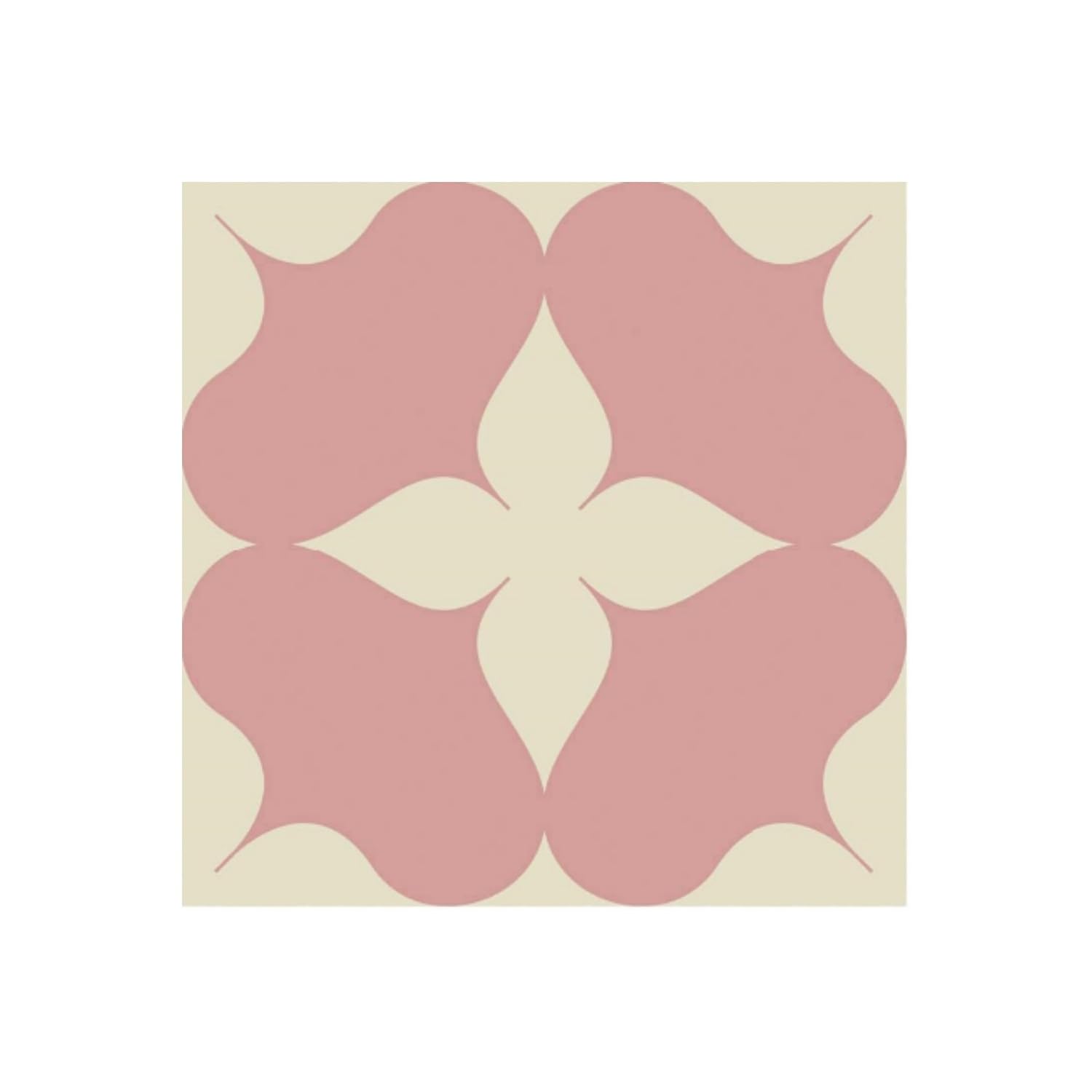 50pcs Floral Pattern Self Adhesive Wall Tiles Peel and Stick Tile Kitchen Stickers Bathroom Waterproof Living Room Kitchen Floor Decoration Stickers Used in Living Rooms,Stairs,Floors 15*15cm