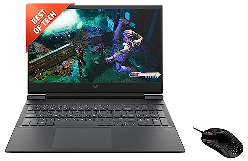Image of HP Victus Gaming AMD Ryzen 7-5800H 16.1 inch(40.9 cm) FHD Gaming Laptop & HyperX Pulsefire Haste USB, 16000 DPI, 6 Programmable Buttons Gaming Mouse