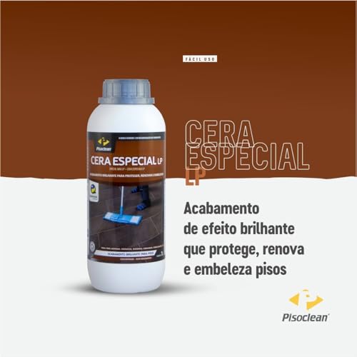 Cera Especial Brilho LP Pisoclean 1L