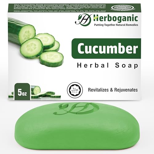Herboganic Cucumber Herbal Soap cover