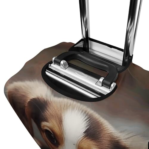 Cute Dog Luggage Cover for Suitcase Tsa Approved Stylish Suitcase Covers Washable Stretch Suitcase Protector Anti-Scratch Travel Baggage Covers for 19-32 Inch Luggage4
