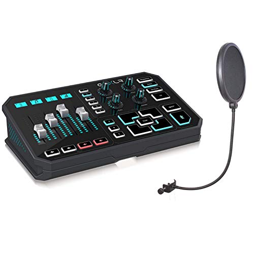 TC-Helicon GoXLR Multi-channel Mixer, Sampler and Voice FX with Microphone Pop Filter