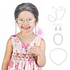 Grandma Wigs-Bun Gray 1