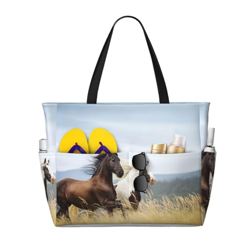 Sac à bandoulière pour femme Cheval Blanc idéal plage