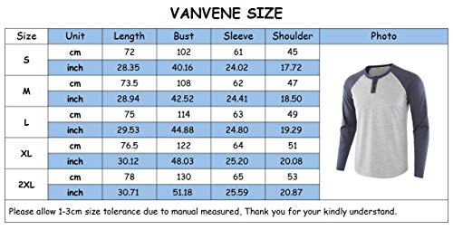VANVENE T-shirt da baseball a maniche lunghe