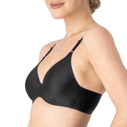 Hanes Women's Invisible Look Underwire Adjustable T-Shirt Bra (2 Pack)3