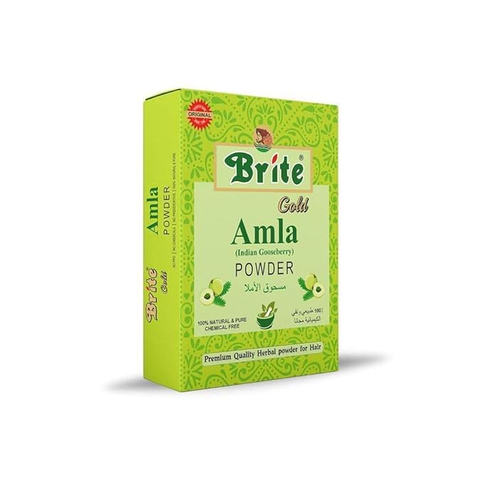 Brite Pure Amla Powder For Hair Growth| Ideal for Hair 100gm-image-29