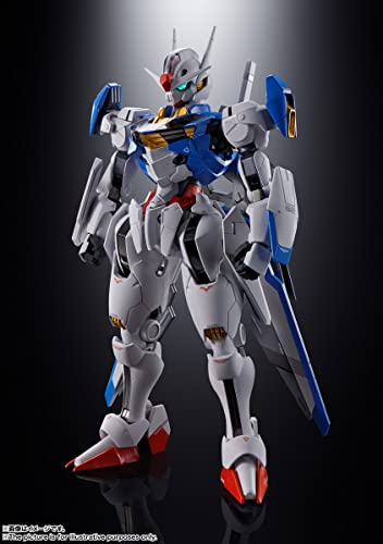 TAMASHII NATIONS - Mobile Suit Gundam: The Witch from Mercury - Gundam Aerial, Bandai Spirits Chogokin Die-Cast Metal Collectible - Image 3