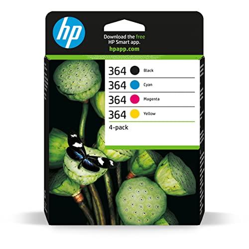 HP 364 Multipak Kartridże do Drukarki Deskjet, Officejet, Photosmart, Czarny/Cyjan/Magneta/Żółty