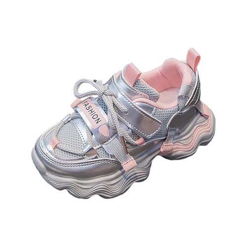 IWIHMIV Boys Athletic Walking Sports Shoes Outdoor Casual Kids Tennis Running Shoes Girls Lightweight Breathable Sneakers