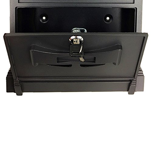 Yahead Outdoor Mailbox Retro Vintage European Aluminum Wall Mounted Mail Box Post Box Secure Letterbox Outside Mailboxes #TOP2