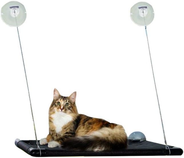 Yuncai Soft Comfortable Pet Cat Hammock Bed Warm Window Mounted Bed Sunshine Seat for Cats