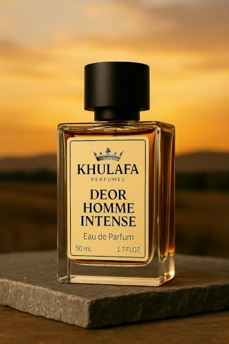 Image of Deor Homme Intense Inspired Perfume for Men | Rich Iris, Amber & Vetiver Notes | Long-Lasting Luxury Fragrance | Ideal for Formal, Romantic Date | Gift for Him | 50ML