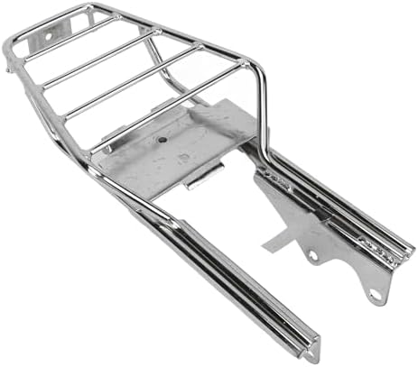 Motorcycle Rear Luggage Rack, Universal Rear Luggage Rack Holder for Z50 Z50J, Heavy-Duty Steel Rack Shelf with Mounting Bracket, Increased Storage Space