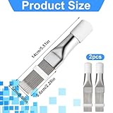 LLMSIX 2PCS Ac Fin Comb Straightener, Coil Cleaner for Ac Unit, Air Conditioner Fin Comb for Air Radiator Conditioner Condenser Repairing And Cleaning - Image 2