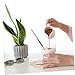 VALICLUD 1set Multipurpose Stainless Steel Straws of Reusable Juice Straws with Cleaning Brush for Tea Party Drinks and All Cup Lightweight Design