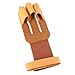 VANZACK 2pcs Outdoor Archery Hunting Fingers Gloves for Protection Wrist Belt Durable Cow Reinforced Tips Comfortable Fit for Archers and Brown