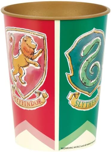 Unique Harry Potter Birthday Party Supplies Bundle includes 12 Plastic Reusable Party Cups and 1 Dinosaur Sticker Sheet image 4
