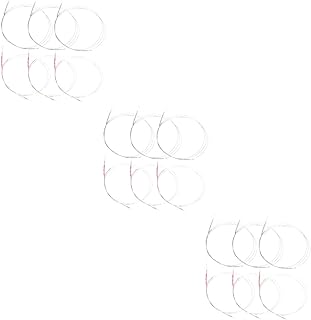 VICASKY 9 Sets Erhu Strings Erhu Instrument Musical Instrument Accessories Gitarre Instrument Khaen Instrument Erhu Parts Sitar Guitar Stuff Urheen Accessories Lute Replace Steel Wire