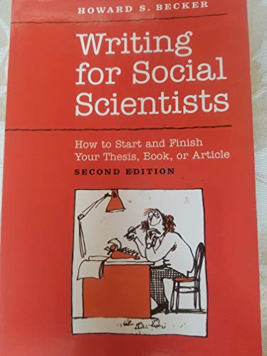 Writing for Social Scientists 2e B007YXQ19K Book Cover
