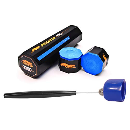 Predator 1080 Pure Performance Chalk, 5 Pieces with Octagon Chalk Holder Blue