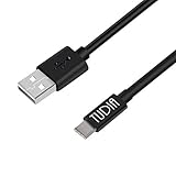 USB Type C Cable, TUDIA USB 3.1 USB-C to USB Type A Male Data & Charging Cord 1m/3.3ft for Apple Macbook 12 Inch, Nokia N1, Nexus 5x 6p, Lumia 950/950XL, Oneplus 2 and More, Black