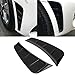 Car Fender Side Cover, Easy Installation Fender Side Vents Replacement 2Pcs Gloss Black for Side Fender Vent Decoration for Car
