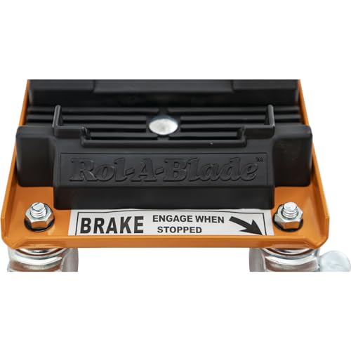Buyers Products 1310410 Rol-A-Blade Snow Plow Caster Set, 3 Dollies, 350 lb Capacity per Dolly, Heavy-Duty Powder Coated Base, Locking Casters for Secure Storage and Easy Maneuverability by Buyers Products Company - Image 2