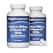 Produktbild Calcium 500 mg & Vitamin D3 200 IU | Gesunde Knochen & Zähne | Trägt zu einer normalen Muskelfunktion bei | Für Vegetarier & Veganer geeignet | 360 Tabletten = 6 Monate | Hergestellt in Großbritannien