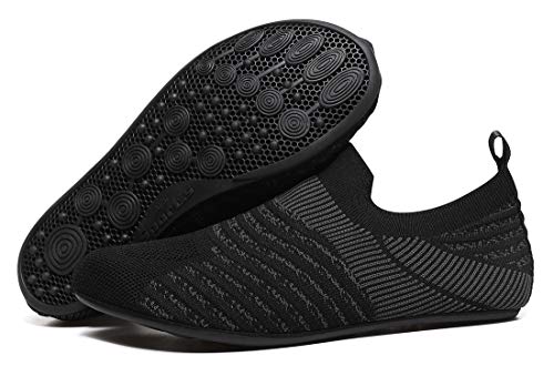 Image of Hayeabi Ultra-Comfort Lightweight House Slippers Unisex Adult Indoor /Outdoor Around The House Home Shoes for Women Men