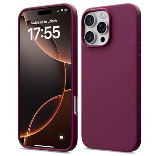 ACRONIX für iPhone 16 Pro Hülle Dünn Silikon, dünne Handyhülle iPhone 16 Pro aus Flüssigesilikon, Kratzfeste und stoßfes...