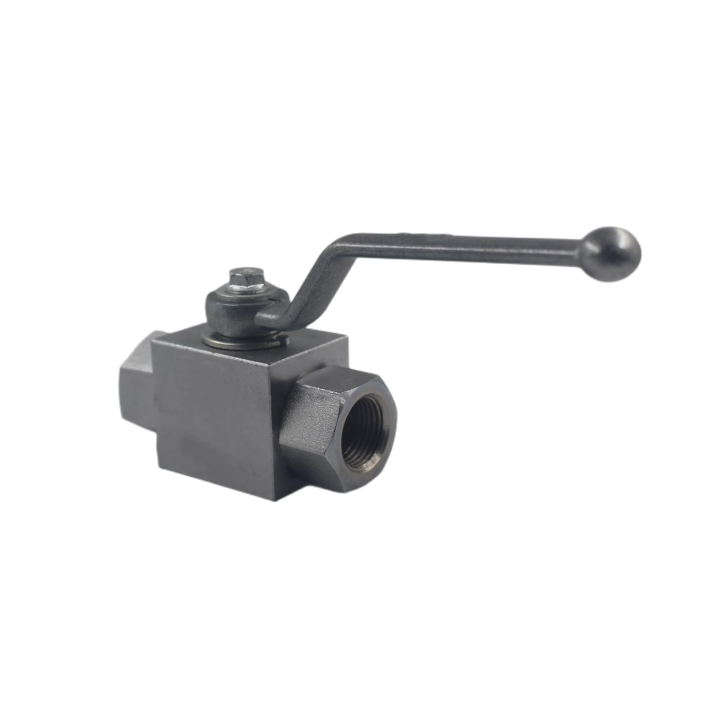 LX Hydraulische Hochdruck-Kugelhahn 1" NPT 4650PSI Hydraulikventil Absperrventil KHB Hydraulikkugelhahn