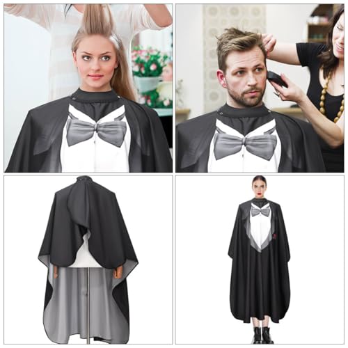 Capa impermeable para barbería para adultos, gran tamaño miniatura 5