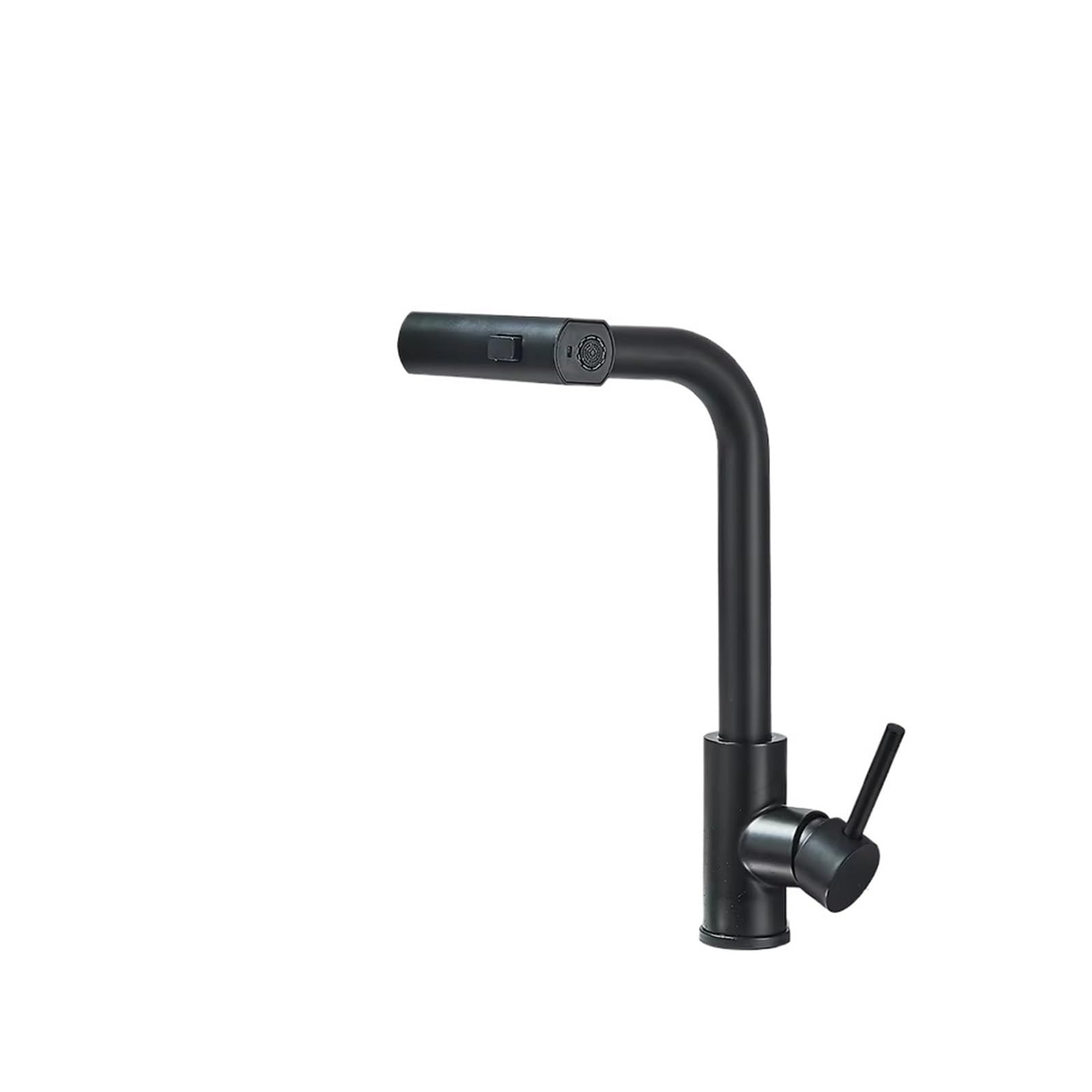 Pull Out Faucet Brushed/Black Kitchen Faucet Pull Out Swivel Waterfall Sprayer Sink Mixer Brushed Nickel(Brushed)