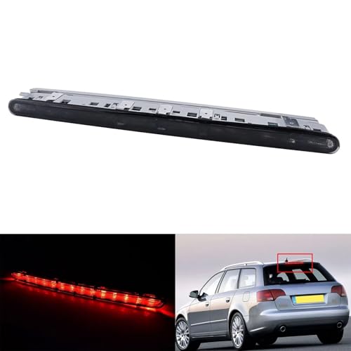 Troisième feu stop Audi A4 8E Avant 2005 2006 2007 2008 noir fumé